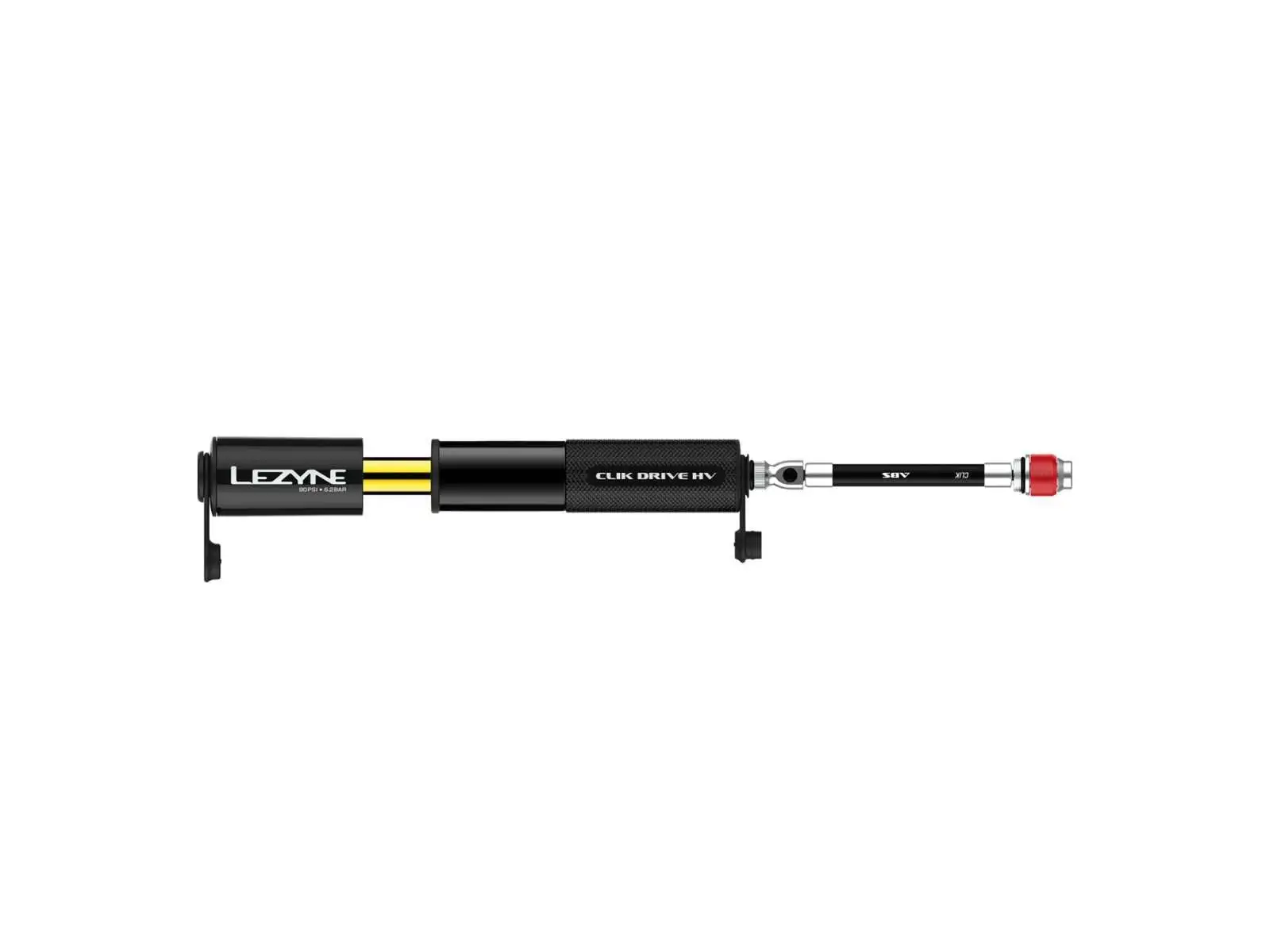 Lezyne CLIK Drive HV Pumpe schwarz