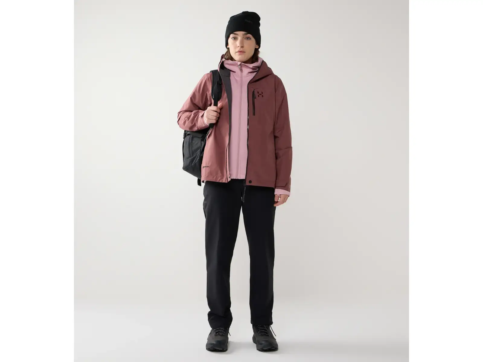 Haglöfs Alert GTX Damenjacke Misty Mauve