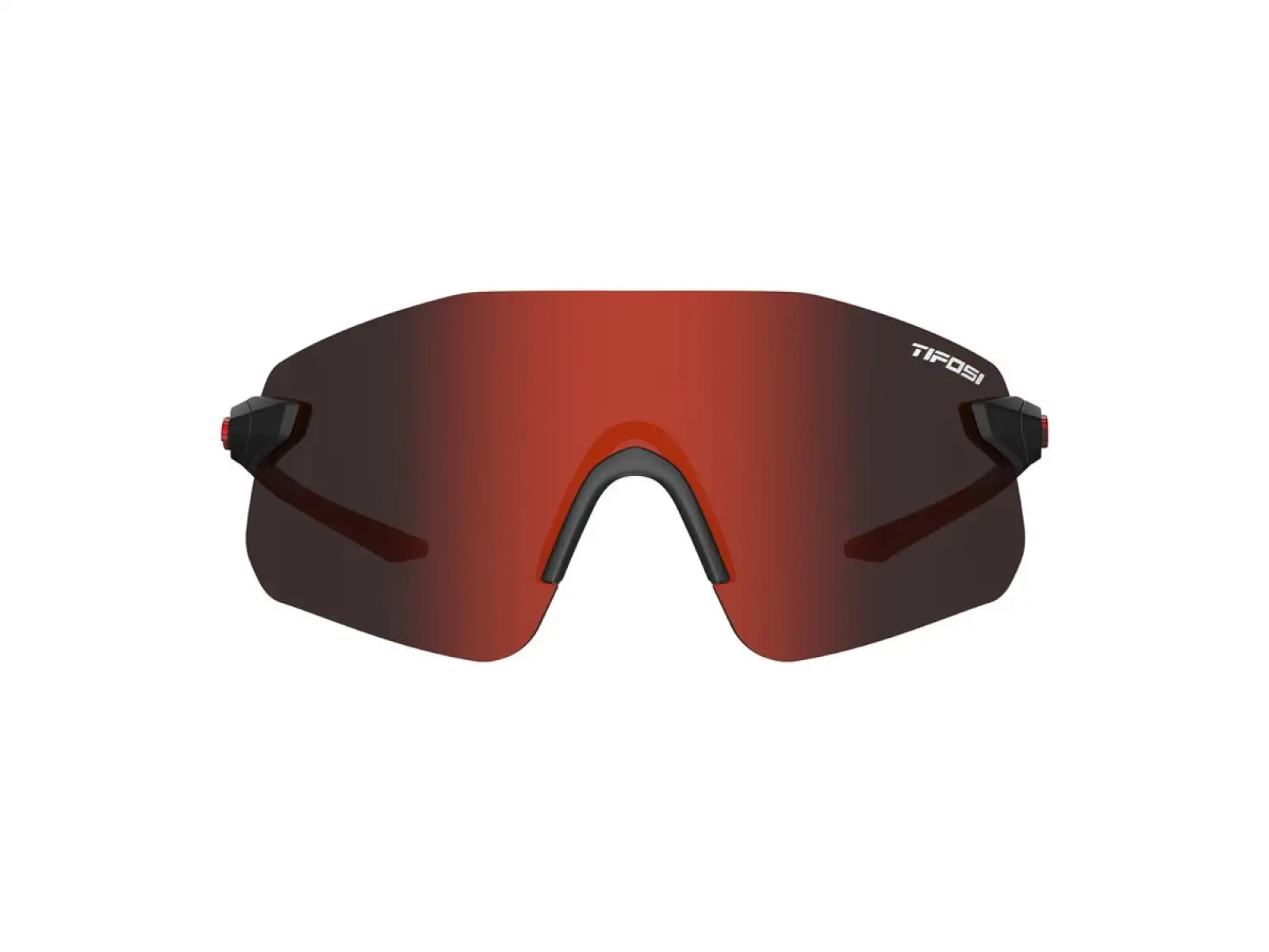 Tifosi Vogel SL Sportbrille Matte Black/Smoke Red
