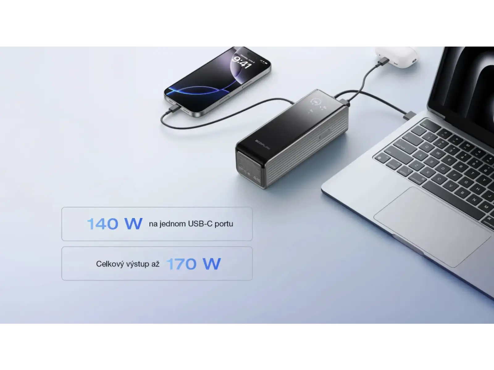 EcoFlow Rapid Powerbank (25000mAh,170W) - schwarz