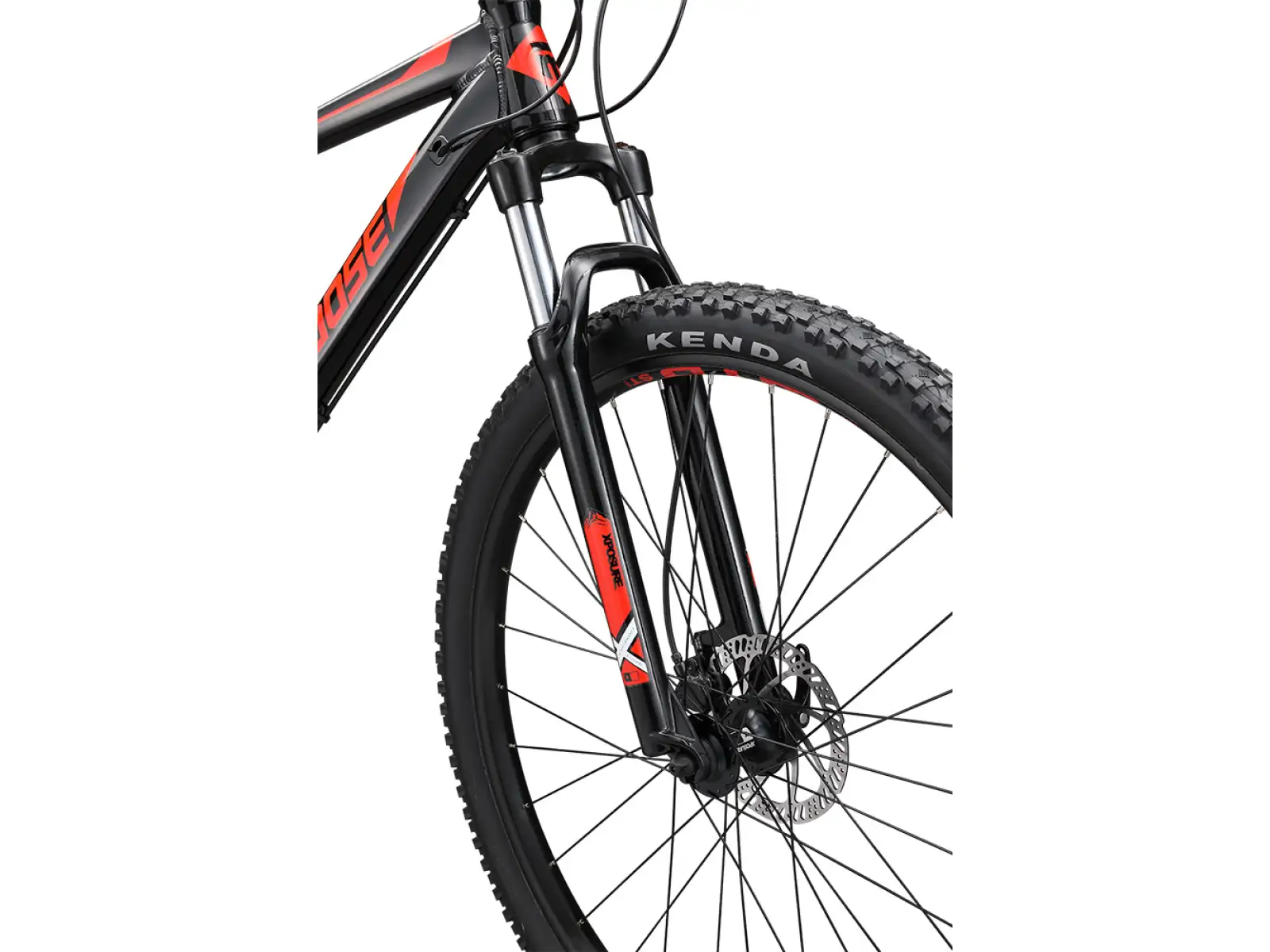 Mongoose Tyax 29 Sport Schwarz/Rot Mountainbike
