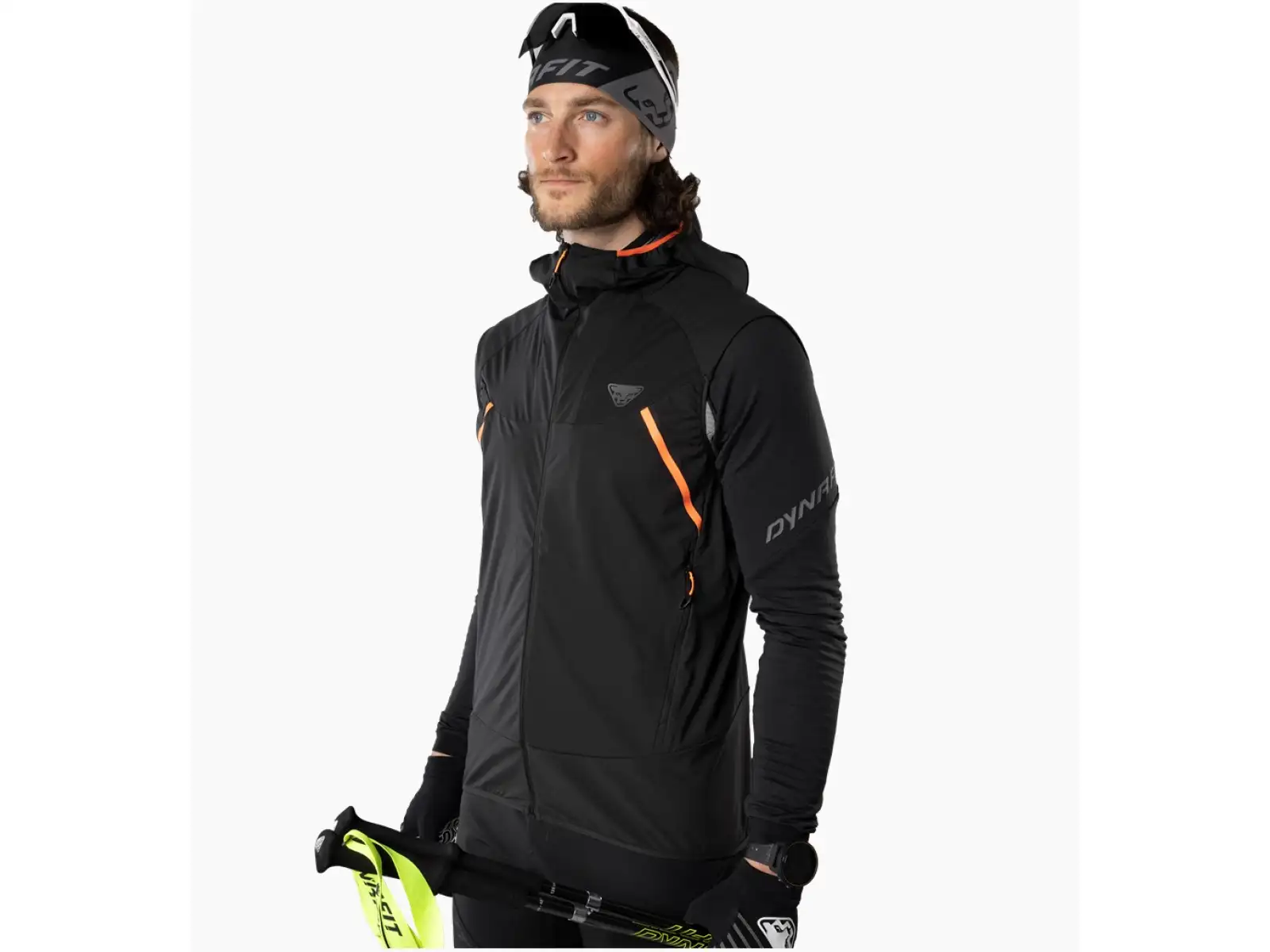 Dynafit Speed Softshell Herrenweste Schwarz/Magnet