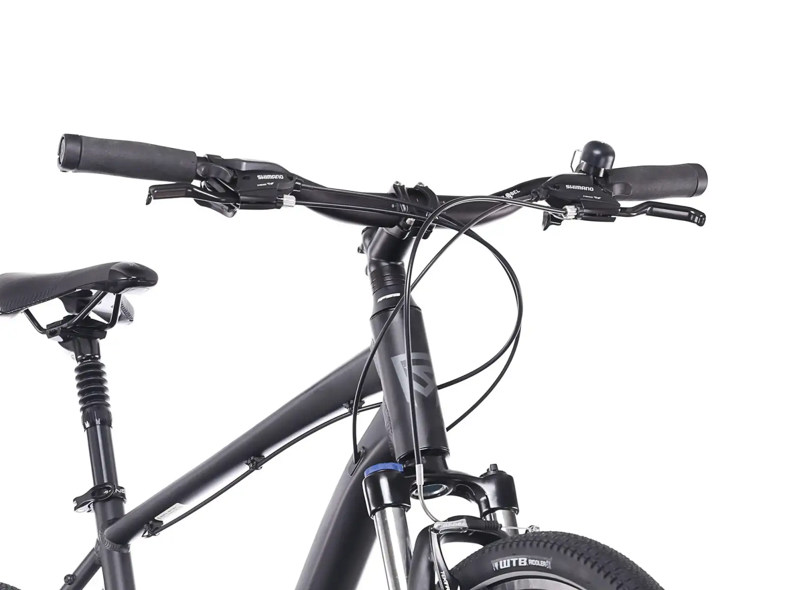 Rock Machine Rokk 30 Trekkingrad mattschwarz
