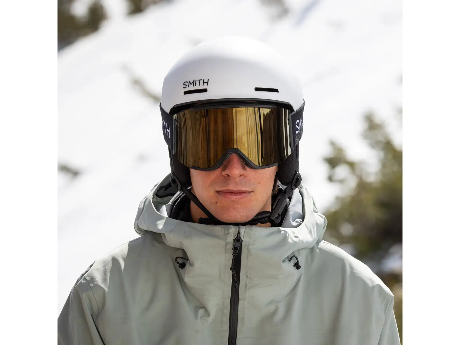 Smith Method Pro MIPS Skihelm Matte White
