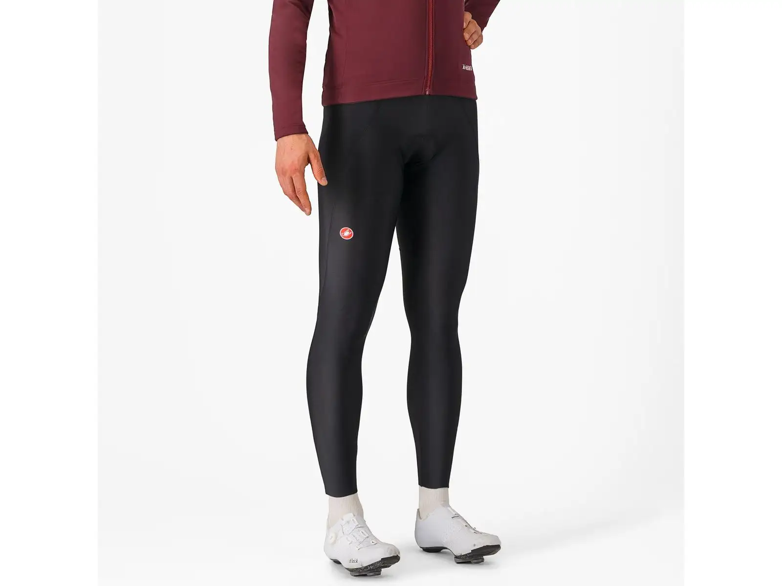 Castelli Espresso Bibtight Herrenhose mit Trägern und Polsterung Schwarz