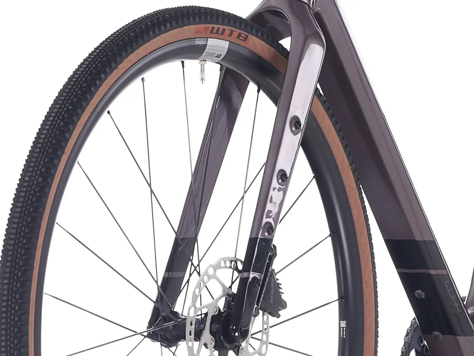 Rock Machine Lukk Cr 70 Gravelbike Gloss Purple Garnet