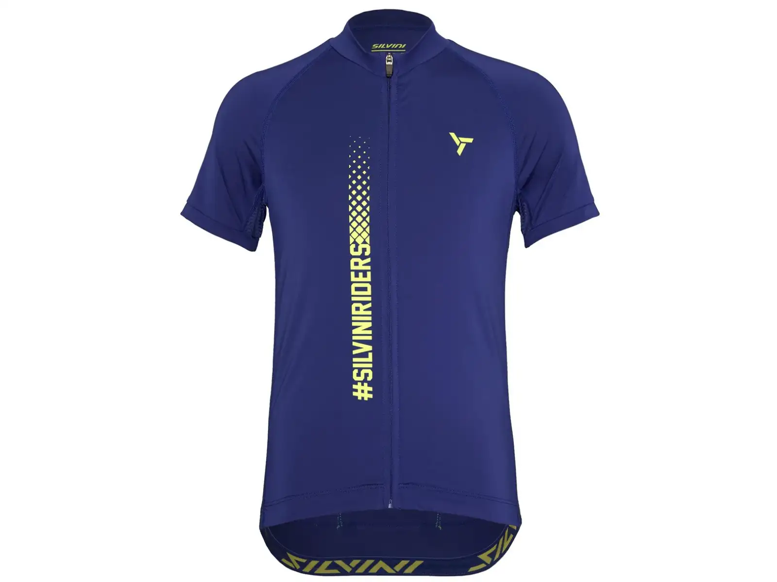 Silvini Mazzani Kindertrikot Kurzarm Blue/Neon