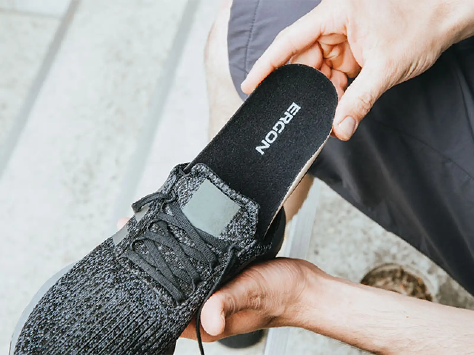 Ergon IP Touring Solestar Einlagen für Schuhe Schwarz
