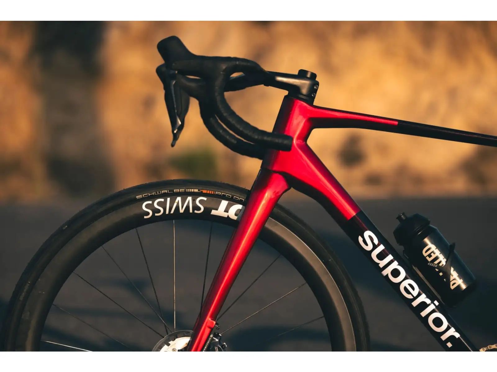 Superior X-Road 9.8 GF Rennrad Glanz Carbon Rot