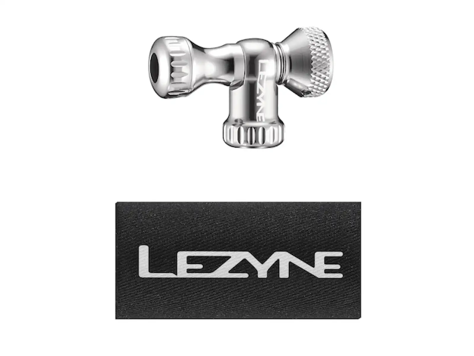 Lezyne Control Drive CNC CO2 Pumpe Silber