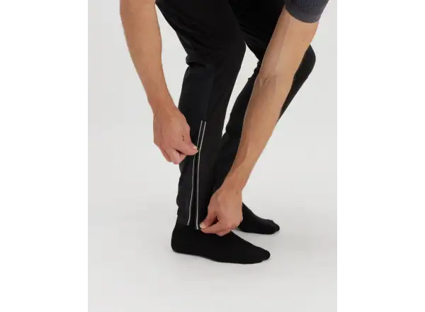 Silvini Alzaro Herrenhose mit Träger Schwarz