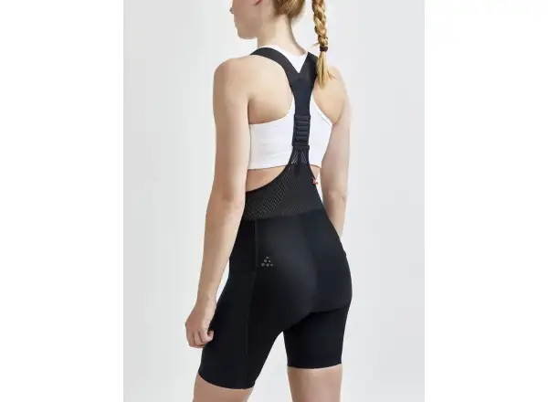 Craft ADV Aero Bib Damen Shorts mit Einsatz und Träger Black