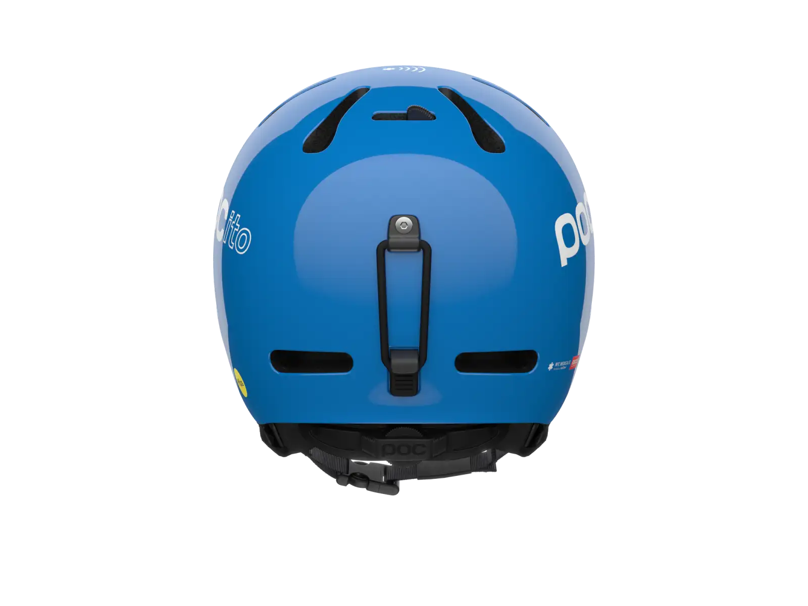 POC POCito Fornix MIPS Kinder Skihelm Fluoreszierendes Blau