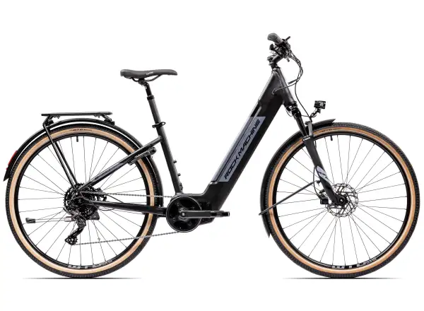 Rock Machine Crossride INT e450 Touring Elektrofahrrad Matte Black/Grey
