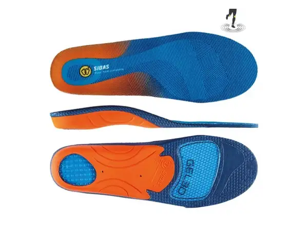 Sidas Dämpfungsgel 3D Einlegesohlen für Schuhe 1 Paar