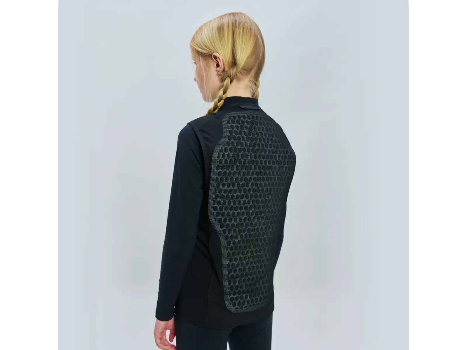 POC VPD Air Vest Kinder Schutzweste Uranschwarz