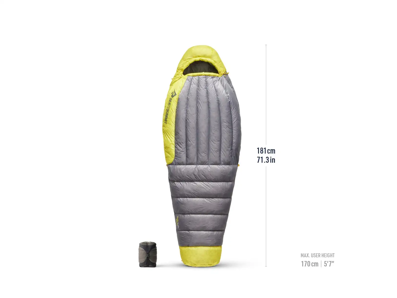 Sea To Summit Spark Damen-Schlafsack 7C Regular Spicy Orange