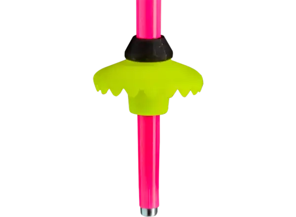 Leki Racing Kids Kinder-Skistöcke Neonpink-neonorange-neonyellow