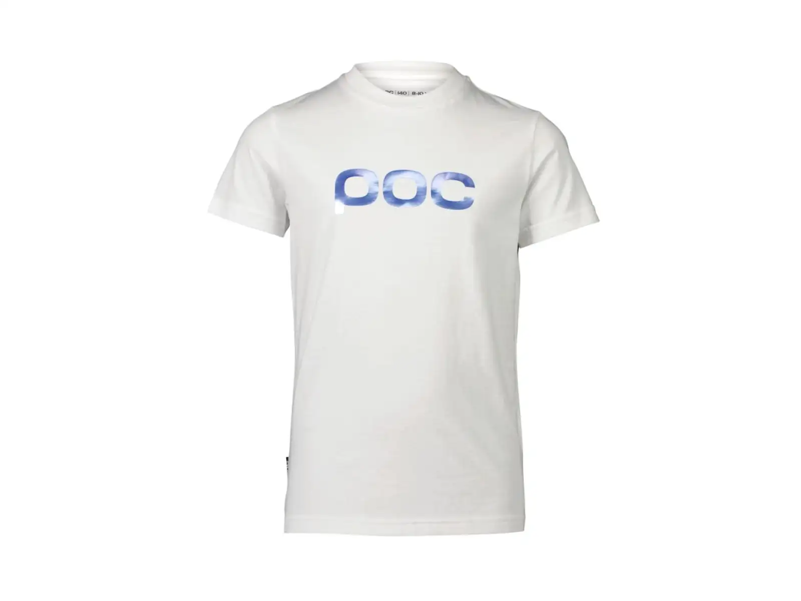 POC Tee Jr Kinder T-Shirt Kurzarm Hydrogen Weiß