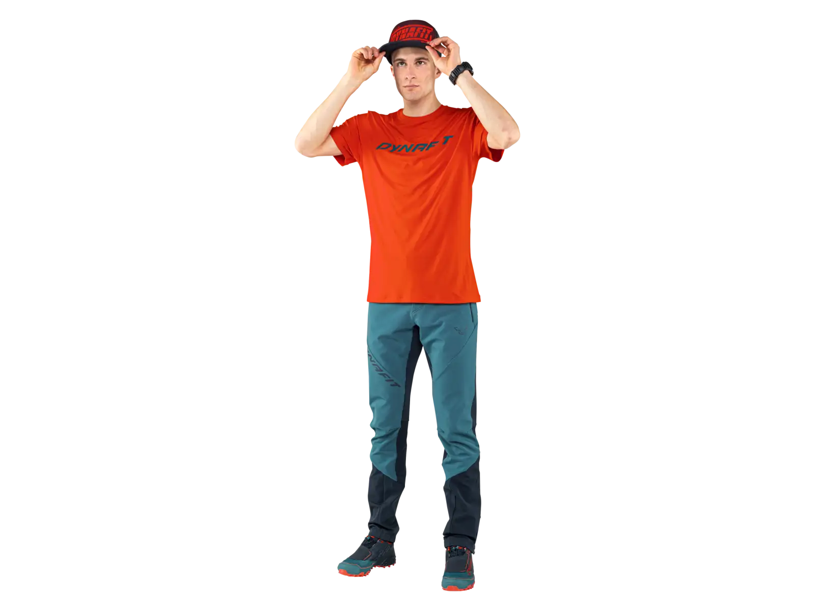 Dynafit Traverse 2 Herren-Funktions-T-Shirt kurzärmlig Dawn