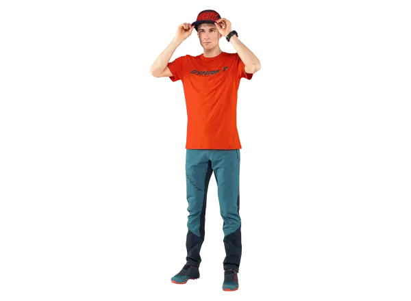 Dynafit Traverse 2 Herren-Funktions-T-Shirt kurzärmlig Dawn