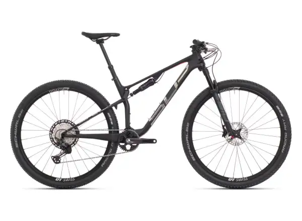 Mountainbike Superior Team XF 29 Elite Vollfederung Matt Carbon/Chrom/Team Rot