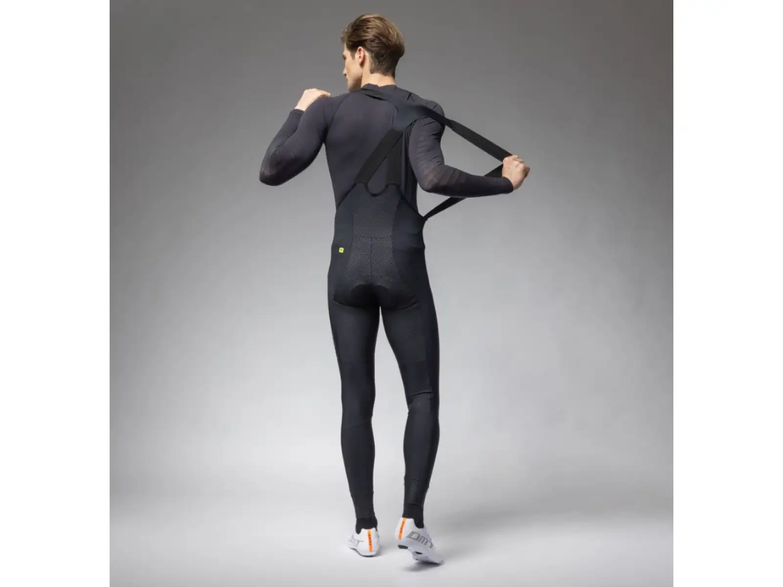 Alé R-EV1 Voltage Herren Winterhosen mit Trägern schwarz