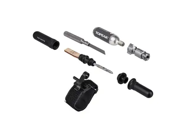 Topeak Tubi Master Reparaturset für wirklich schlauchlose Reifen, Schwarz