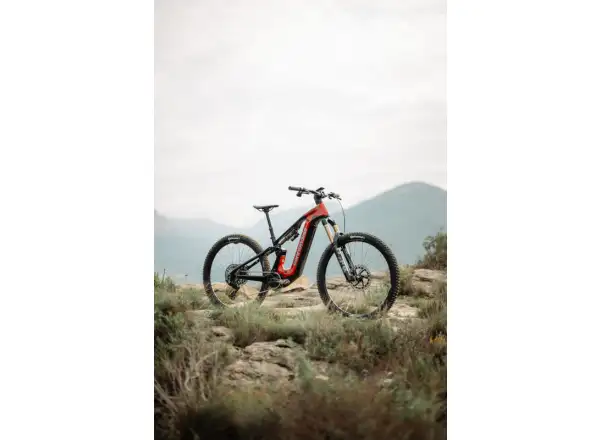 Cannondale Moterra Carbon 1 vollgefedertes Elektrofahrrad Metallic Red