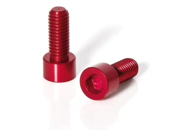 XLC BC-X02 Alu Korb Schrauben 2 Stück rot