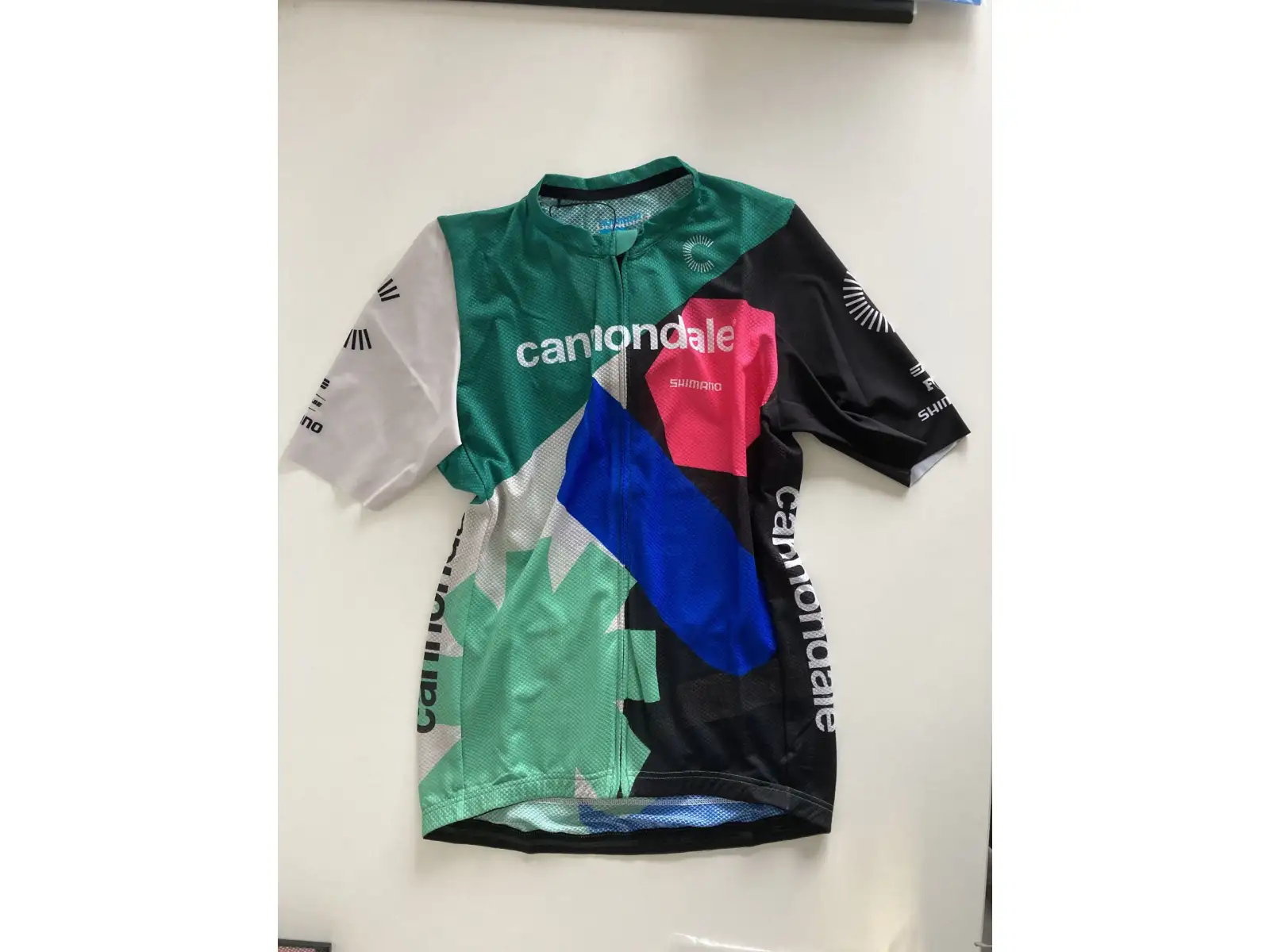 Cannondale CFR Replica Herren Kurzarmtrikot grün/blau