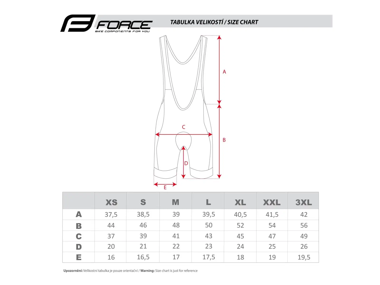 Force B38 Shorts mit Latz und Einlage Schwarz