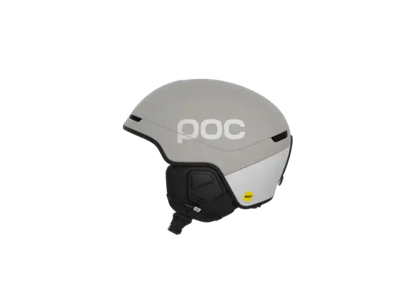 POC Obex Contour Communication Skihelm Mineral Grey Matt/Hydrogen White Matt