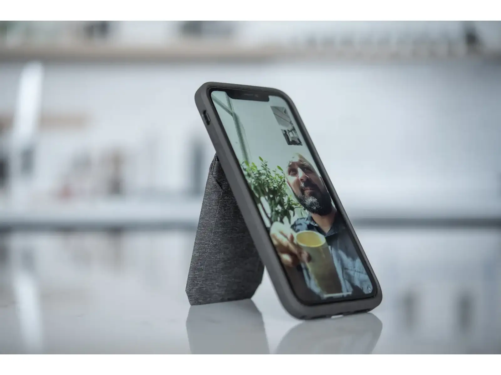 Peak Design Wallet Stand Magnetische Brieftasche für Mobiltelefon Midnight