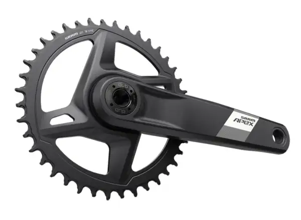 Sram Apex 1 D1 DUB Wide Kurbeln mit DM Kettenblatt 40 Zähne
