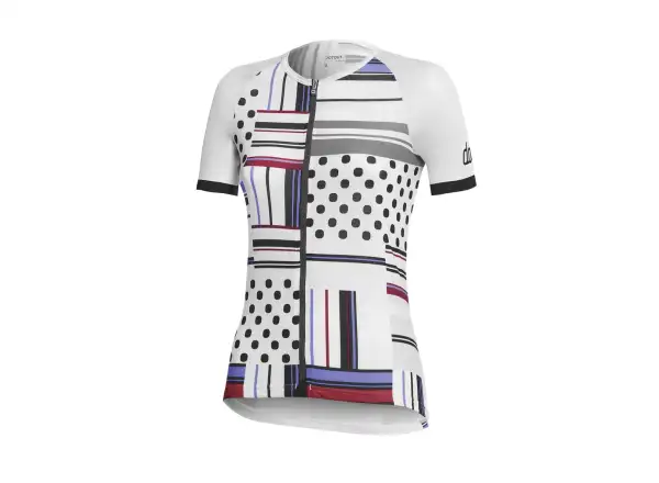 Dotout Square Damen Kurzarmtrikot weiß