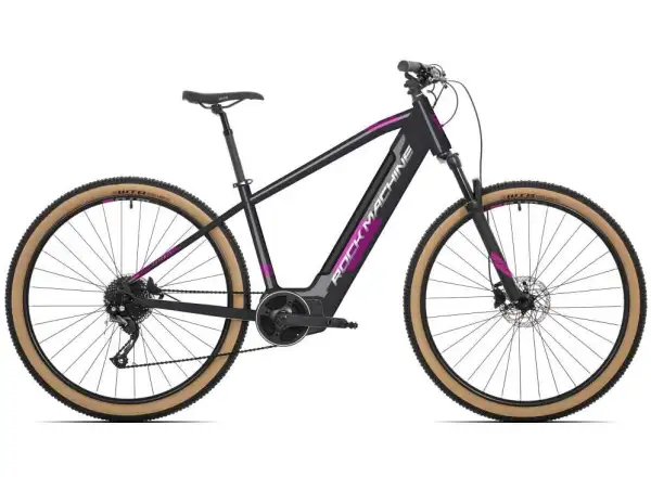Rock Machine Storm INT e70-29 Damen E-Bike Matte Anthrazit / Lila