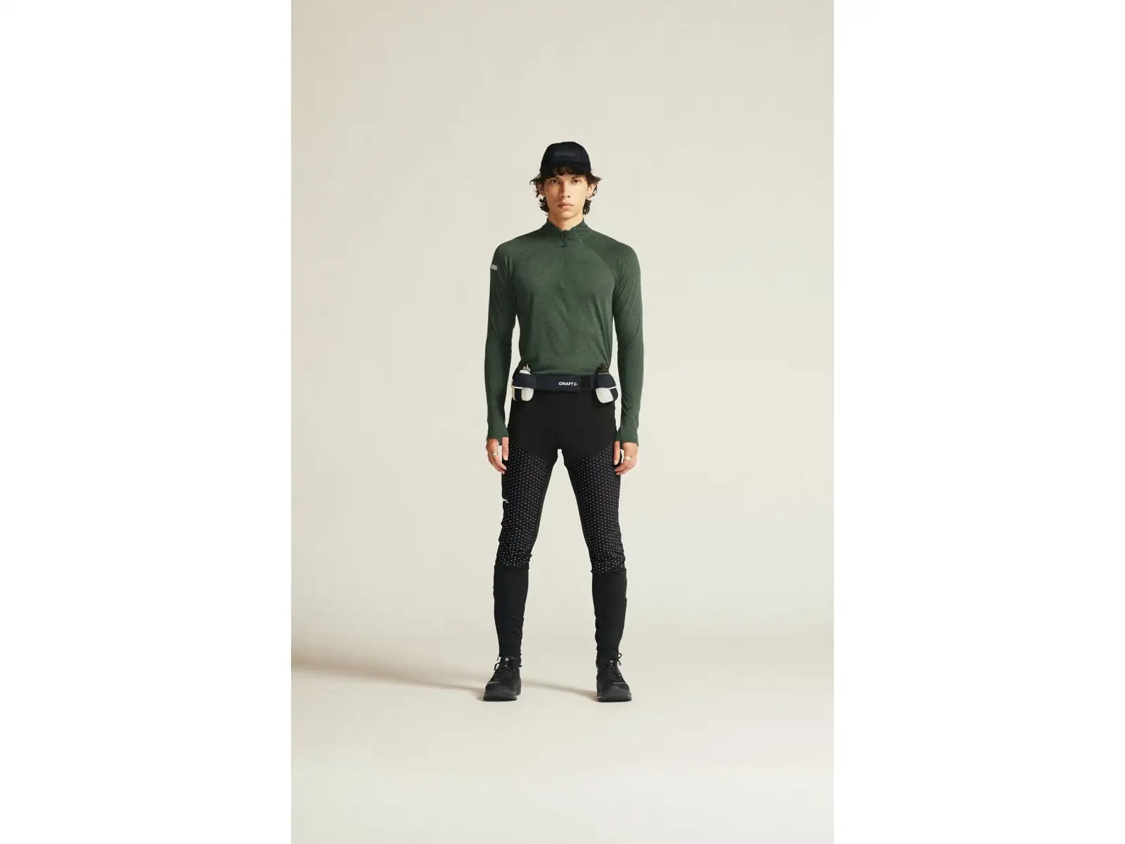 Craft ADV SubZ Lumen Herren Laufleggings Black