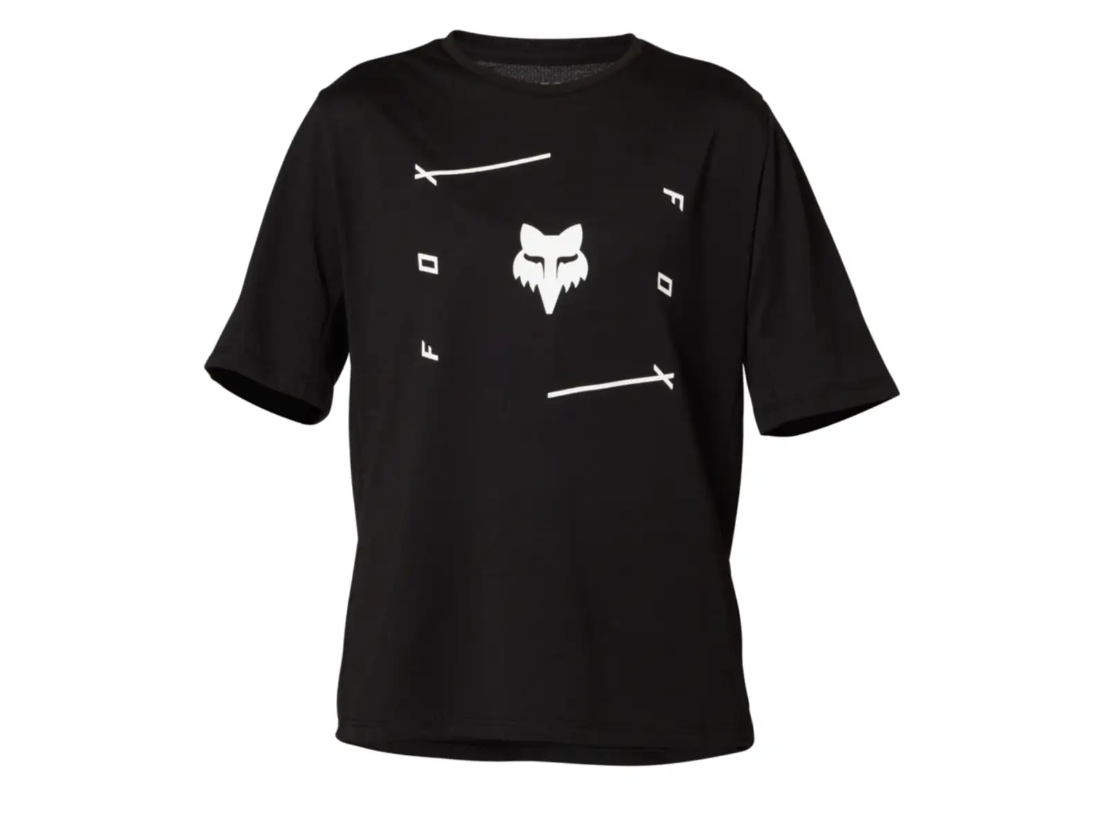 Fox Yth Ranger Dr Veni Kindertrikot Kurzarm Black