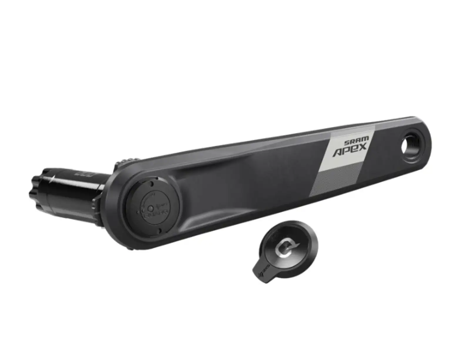 Sram Apex AXS D1 DUB Linke Kurbel mit Achse und Powermeter