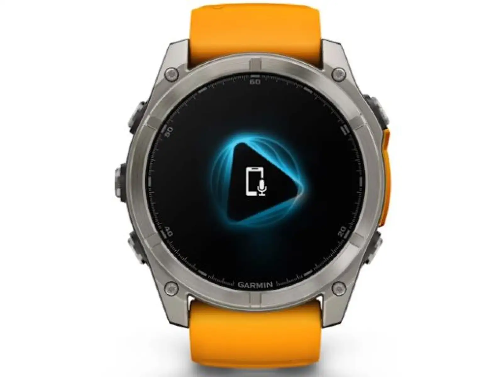 Garmin fenix 8 - 51 mm AMOLED Sapphire Smartwatch Titanium Orange/Graphite