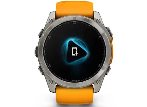 Garmin fenix 8 - 51 mm AMOLED Sapphire Smartwatch Titanium Orange/Graphite
