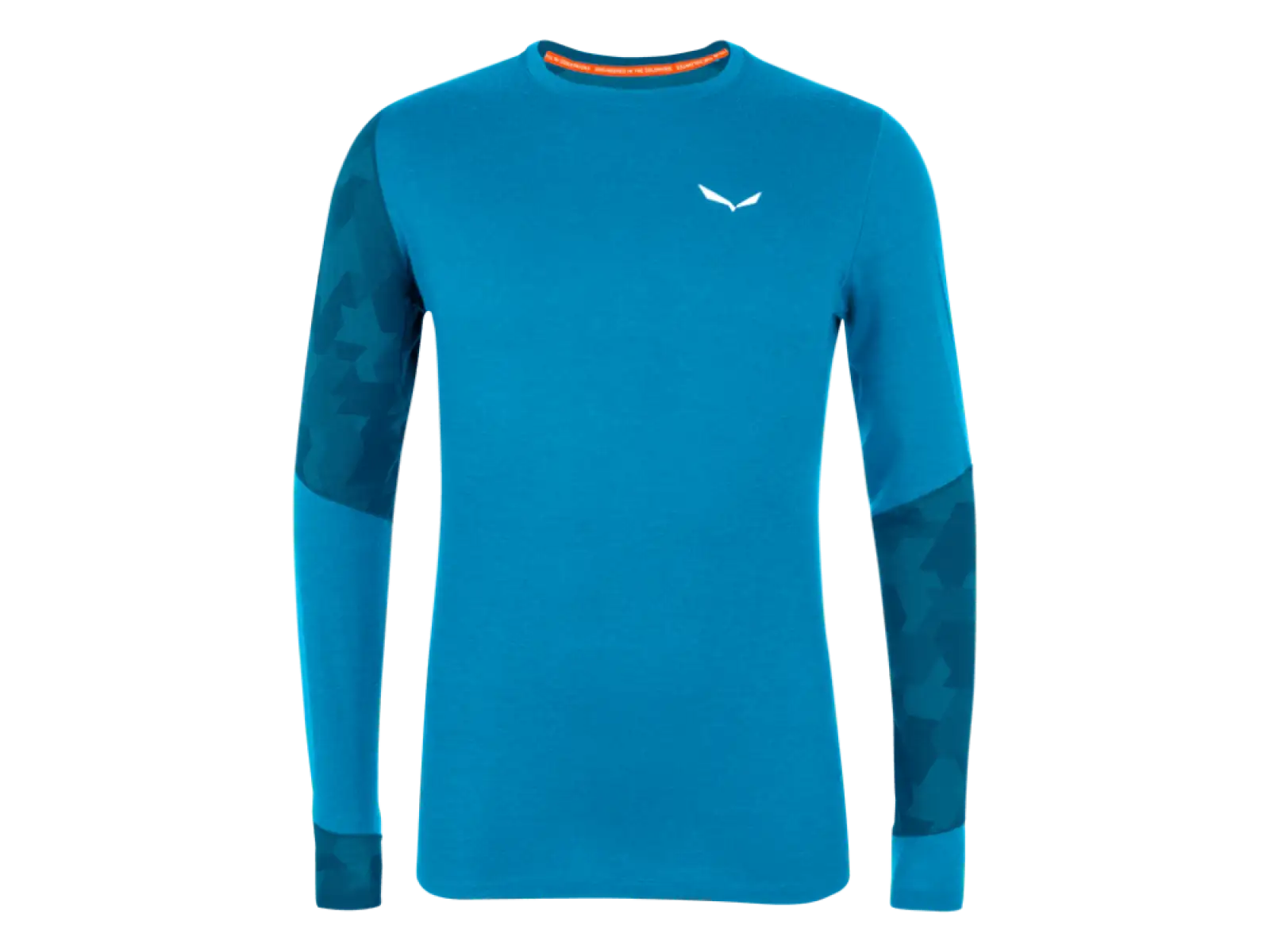 Salewa Cristallo Warm AMR Herren Langarmshirt Cloisonne Blue
