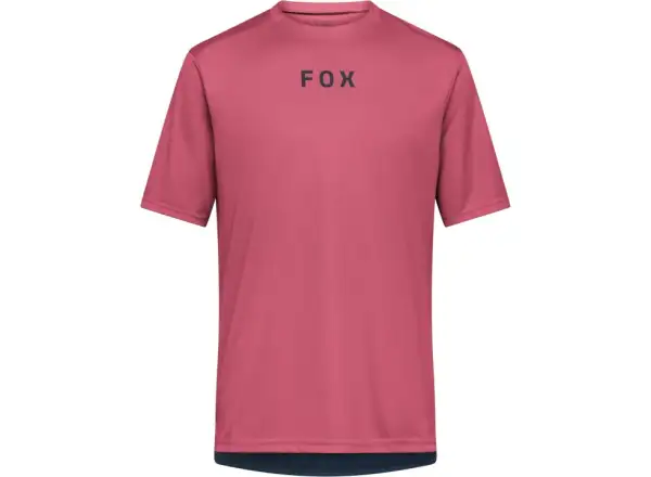 Fox Ranger Wordmark Herrentrikot Kurzarm Berry