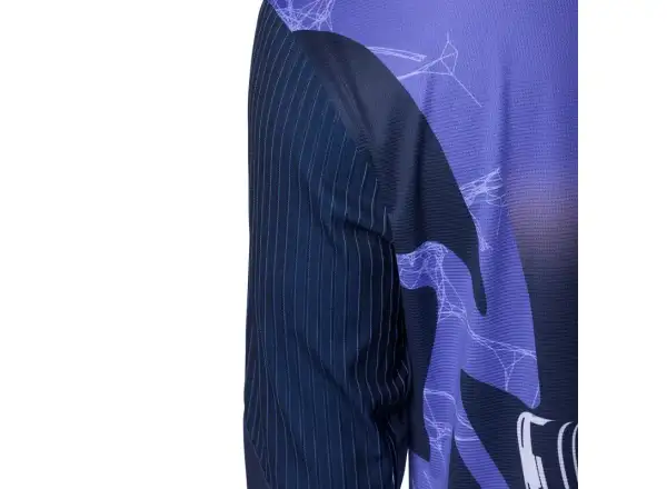 Fox Flexair Herren-Trikot Langarm Diffuse Special Edition Blueberry