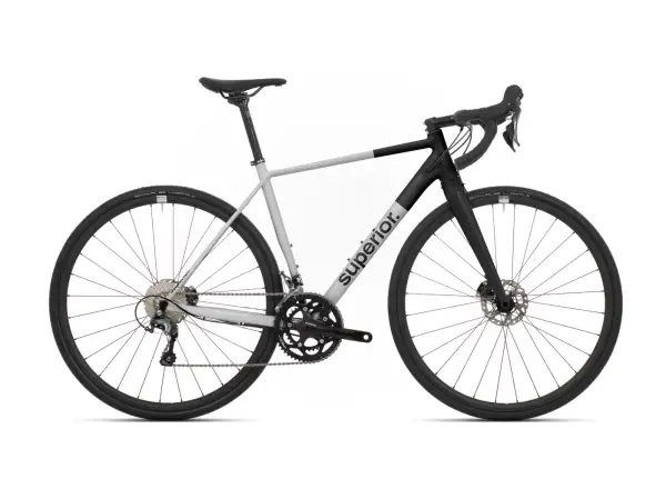 Superior X-Road 6.3 GF Rennrad gloss grey / black