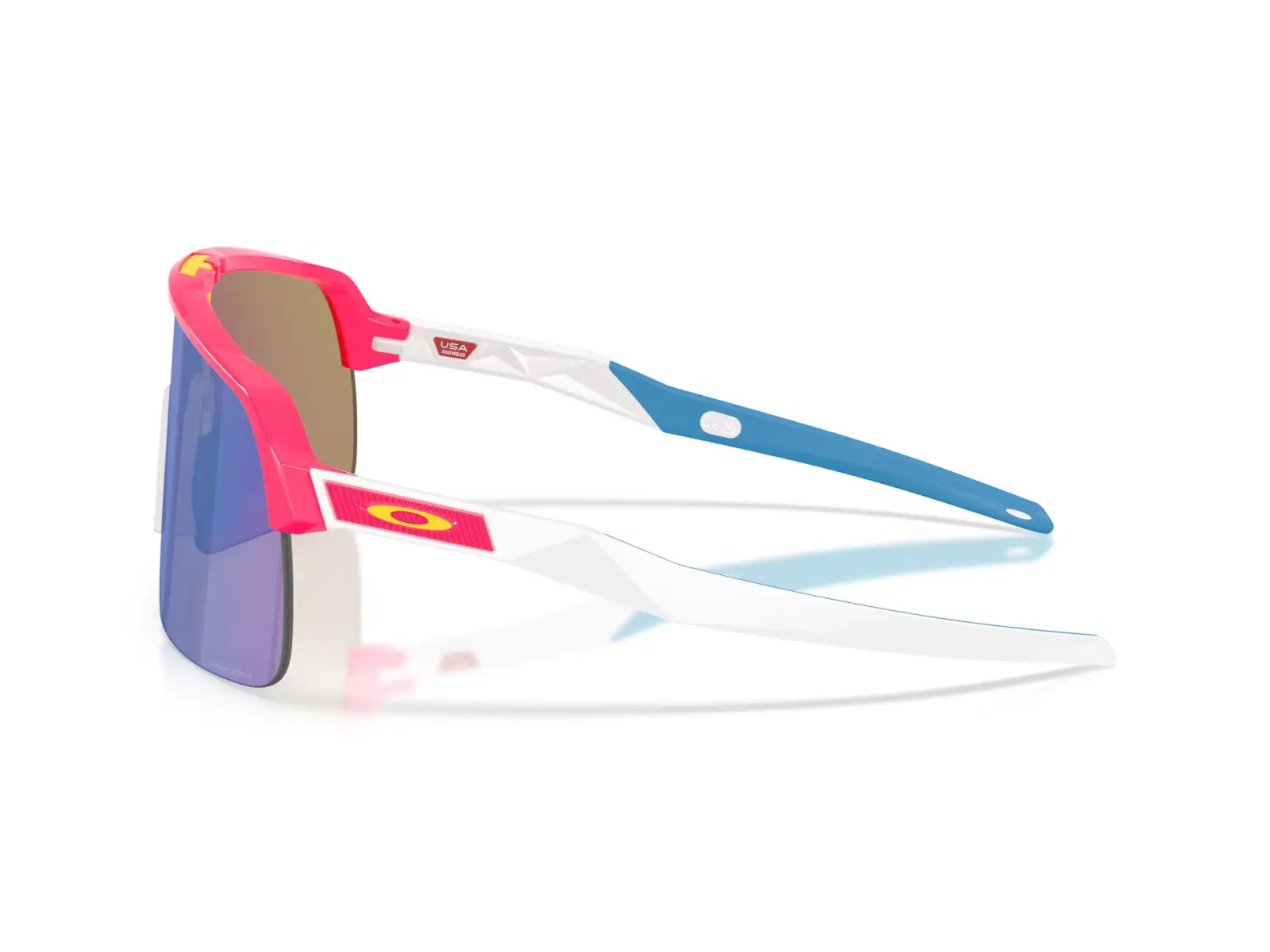 Oakley Sutro Lite Sportbrille Neon Pink/Prizm Sapphire