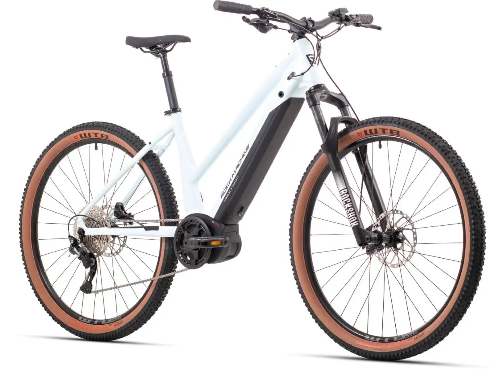 Rock Machine Torrent INT e70-29 Easy Entry Gloss White/Black E-Bike