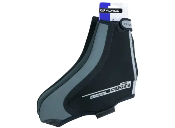 Force Hot Extreme sind schwarze Überschuhe für Radschuhe.
