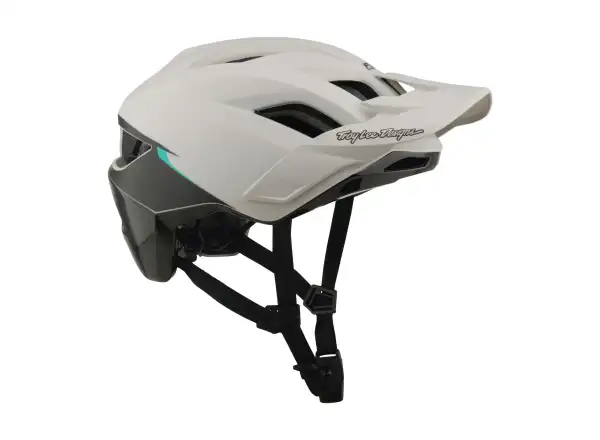 Troy Lee Designs Flowline SE MIPS Helm Stacks Pumice/Real Teal